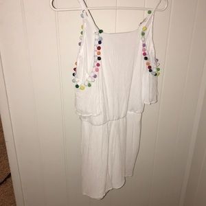 cute pompom romper